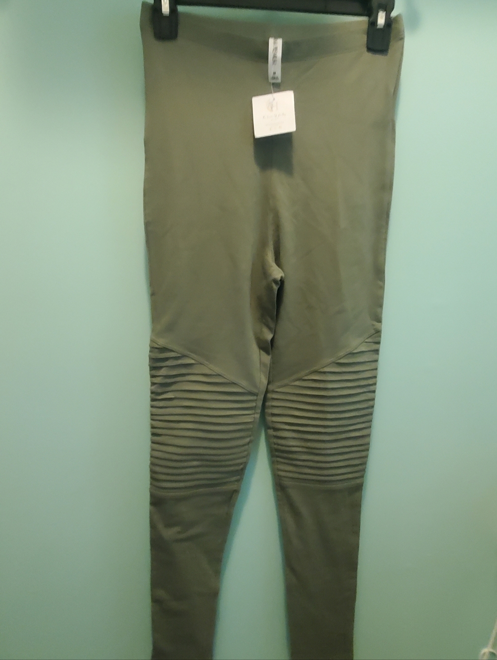 Zenana Premium Cotton Moto Leggings